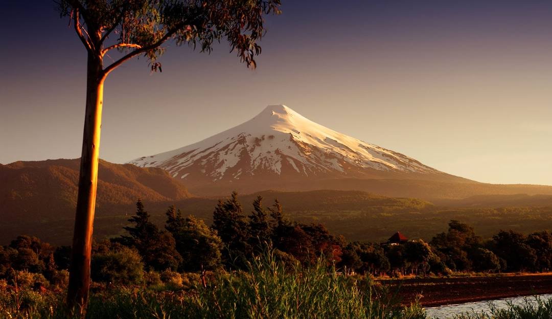 Pucón - vista geral